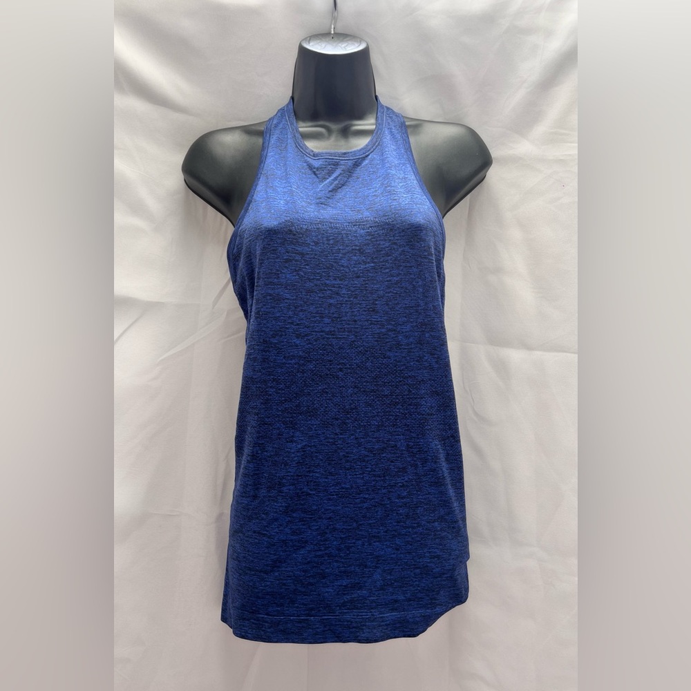 Lululemon blue racerback tank top